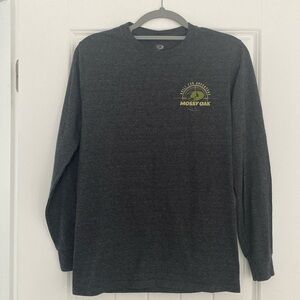 Mossy Oak Men’s Size Small Heathered Gray Long Sleeve T-Shirt Tee